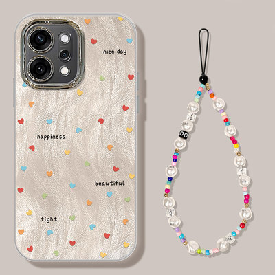 适用OPPO新款镜头膜带手链保护套