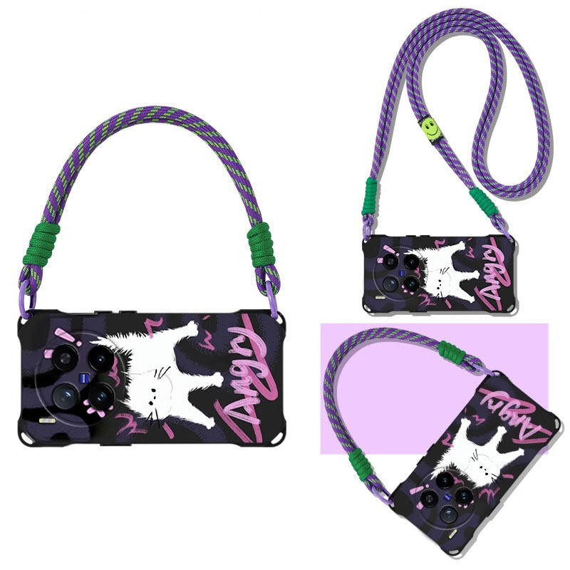 适用vivoX200ultra手机壳X100S惊吓猫咪x90Pro新款女X80可爱卡通X70高级感小众X60全包防摔X50四角挂绳壳vivo,3C数码配件,手机保护套/壳,淘宝优惠券,粉丝福利购,淘宝优惠卷