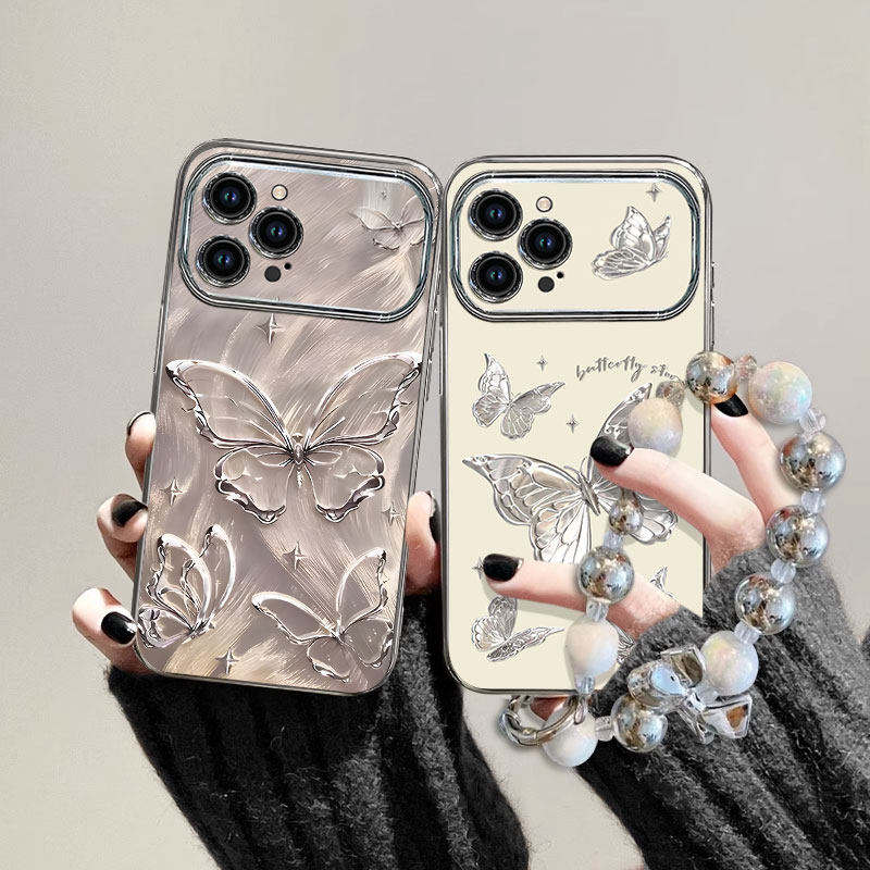 适用苹果15promax手机壳新款满屏蝴蝶iphone14promax高级感13散热6专用12防摔11全包x8外壳ins风保护套女,3C数码配件,手机保护套/壳,淘宝优惠券,粉丝福利购,淘宝优惠卷