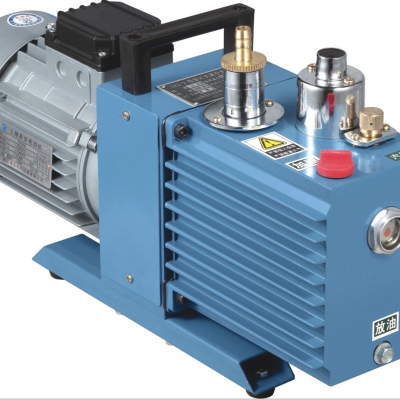 抽气泵2XZ型直p联双级旋片式真空泵实验室负压泵小型电动真空