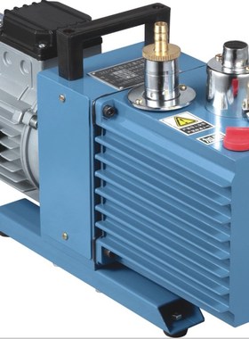 抽气泵2XZ型直p联双级旋片式真空泵实验室负压泵小型电动真空