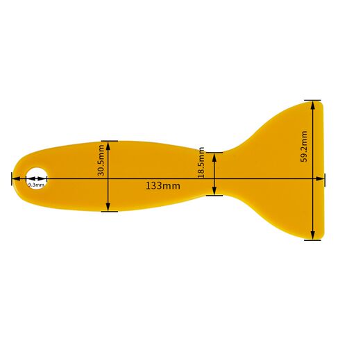 高品质3D打印机配件 光固化打印模型专用塑料铲刀 树脂铲清洁工具