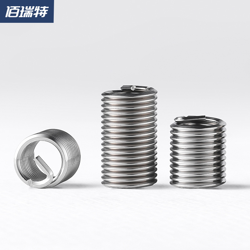 304不锈钢螺纹套钢丝螺套螺纹牙套保护套螺丝套钢套安装工具M2M16