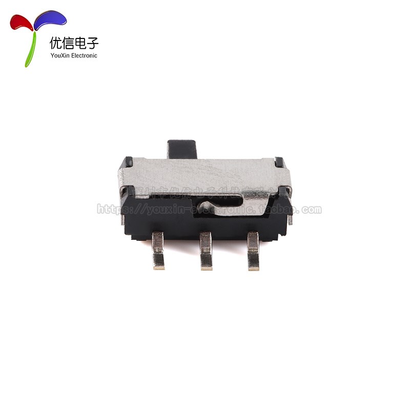 编带-MSK-1132-6P-2H 大六脚卧式贴片拨动开关 6脚2档 柄高2mm