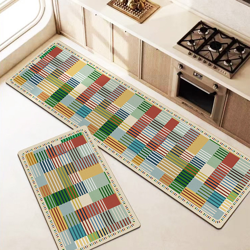 厨房地垫吸水吸油可擦耐脏防滑防油厨房地毯垫硅藻泥家用门口脚垫,居家布艺,厨房地垫,淘宝优惠券,粉丝福利购,淘宝优惠卷