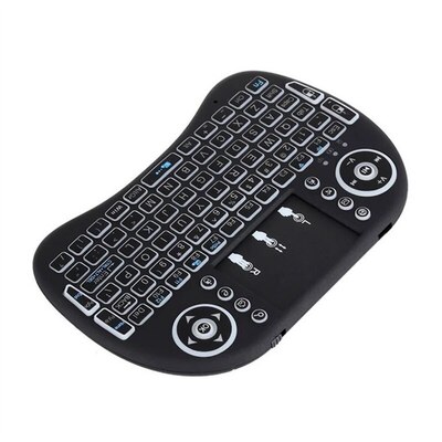 极速Cool Backlit I8  Wireless Keyboard 2.4GHz Air Mouse