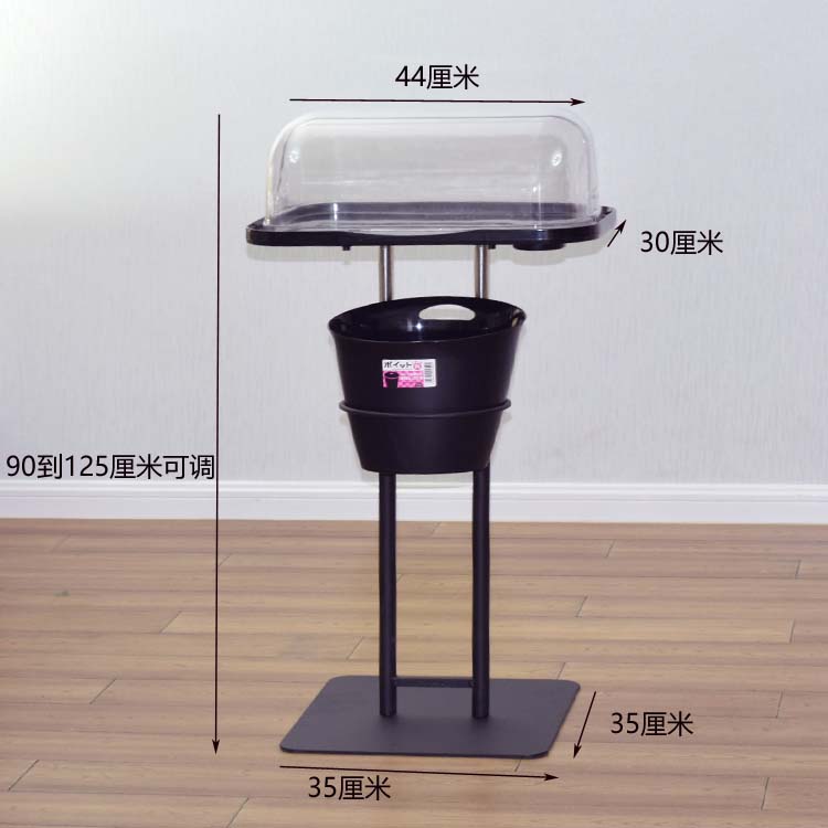 ,pc料商用便携式蛋糕摆放置物架甜品台陈列透明罩商场超市试吃架