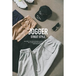 SIMWOOD Track Pants men loose casual high quality fashion S