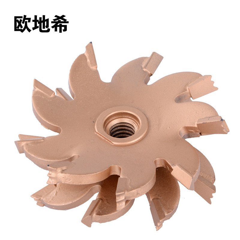 好货一次成型开槽机刀片轻质砖泡沫砖开槽机 合金刀头刀片 25mm 3