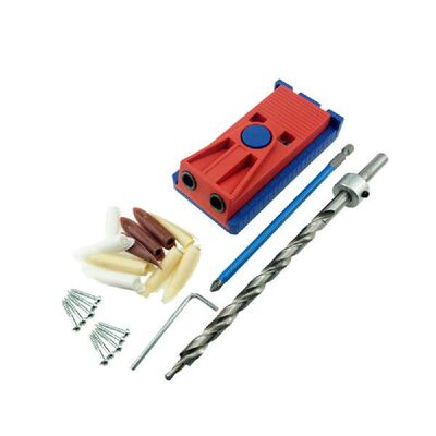 极速Plstic Oblique Hole Jig Kit System for Wood Working Punc