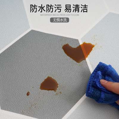 好货卫生间防水地贴厕所浴室地板贴自粘防滑厨房地面翻新耐磨地砖