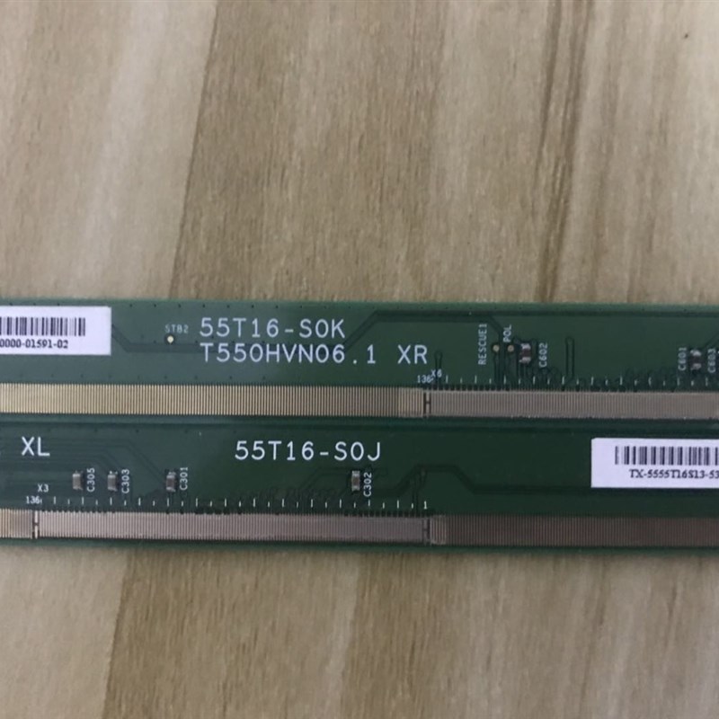 原装边板T550HVN06.1 XL/XR 55T16-S0J/55T16-S0K 一对包好1