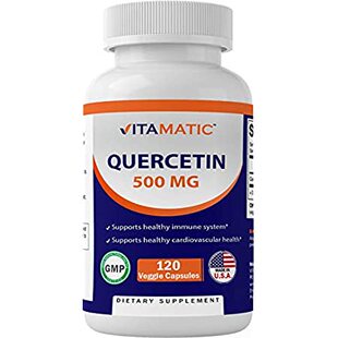500 Quercetin Vegetarian Capsules 120 极速Vitamatic