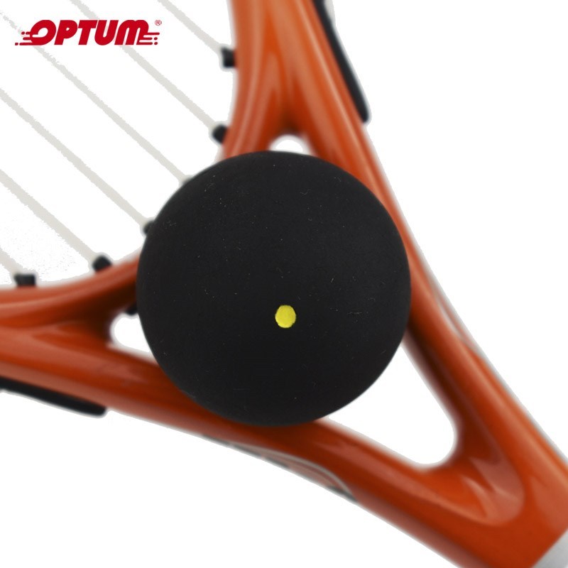 4pcs/12pcs/30pcs Matkot Ball Squash Ball One Yellow Dots Lo