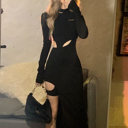 好货Sylcue Irregular Design Fashion rend Solid Color Simple