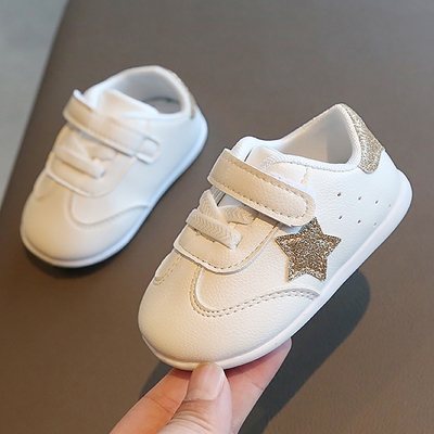 婴儿鞋子软底学步鞋0一1-2岁半男宝宝鞋春季女宝童鞋幼儿春秋单。
