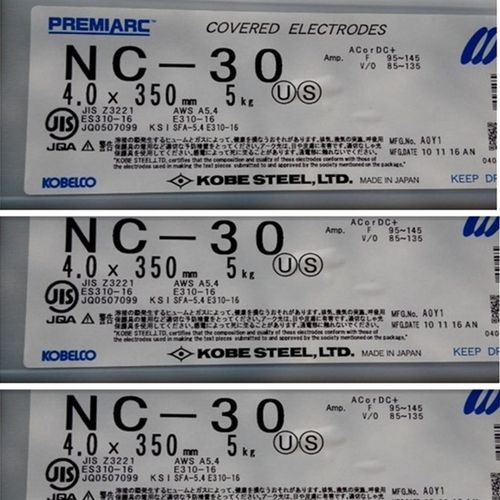 NC-36L电焊条 E316L-16U不锈钢焊条焊条