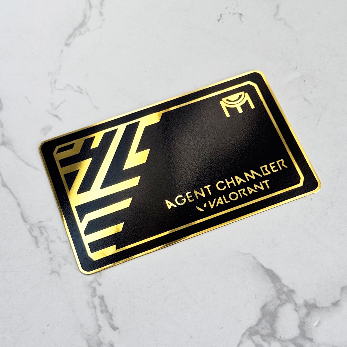 Valorant无畏契约周边瓦罗兰特NFC卡片尚博勒钱博尔钱包金属卡cos