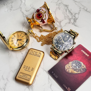 三角洲行动怀表阿萨拉酒杯万足金条物资周边燃料变卖物手表模型