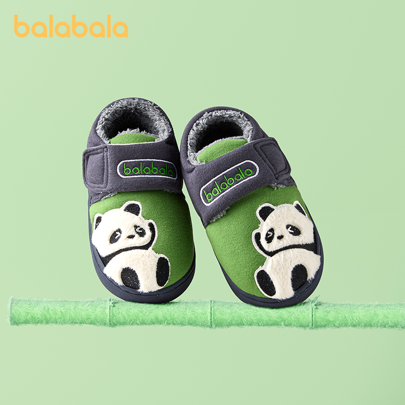 巴拉巴拉男童棉鞋冬季棉拖鞋