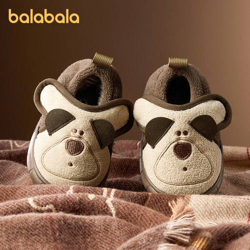 巴拉巴拉卡通男童棉拖鞋冬季棉鞋