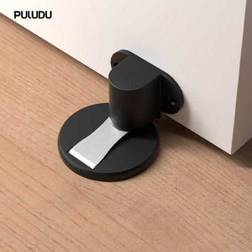 普罗盾全铜磁吸地吸免打孔强磁门吸可调节房门防撞门碰化妆室门档