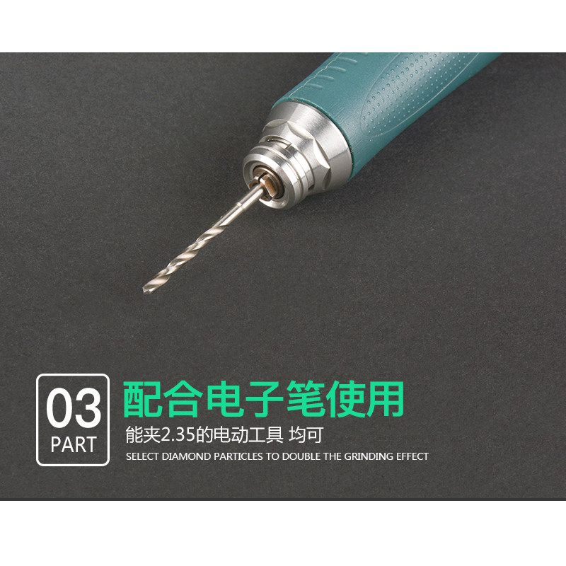 现货速发2.5柄麻花钻牙机小钻头超硬质合金钢加长橄榄核木雕佛珠