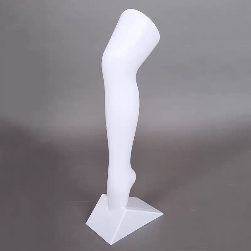 现货速发可悬挂塑料儿童腿模长腿袜模小孩模特丝袜脚模道具代之