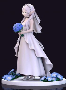 【少量现货】主意玩家芙莉莲婚纱GK手办花嫁婚纱系列模型模玩礼物
