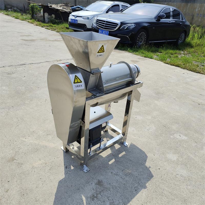 蔬菜汁螺旋压榨机工厂直售工业果蔬榨汁机甘蓝菠菜大型挤压榨汁机