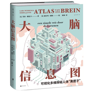 大脑信息图:26个话题 300+张图 可视化多维探秘人体“黑匣子”3D版人类大脑运行原理与使用图解 科普成长、学习及创造