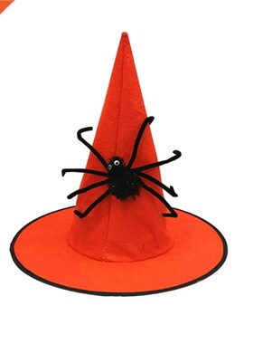 极速Haalloween Hat Halloween Festival Masquere Nonwoven Spid