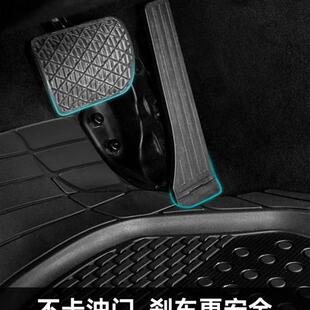 极速汽车脚垫单片主驾驶专用地垫防水G防滑耐脏可裁剪矽胶地毯式