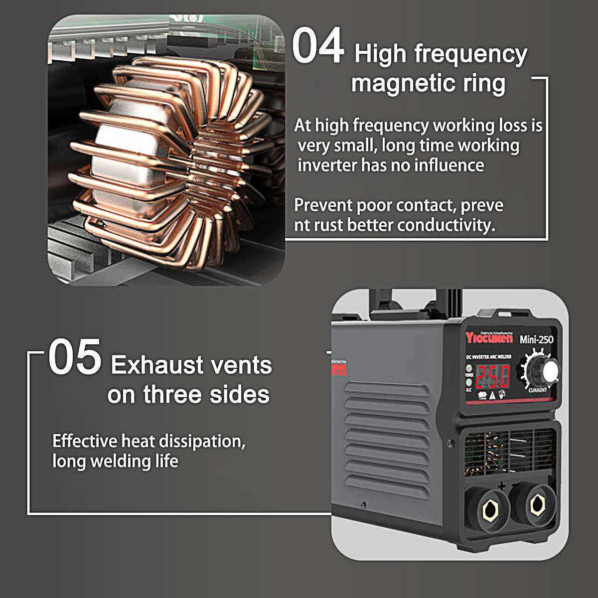 极速4000W 110V DC Inverter ARC Welder IGBT MMA WeUlding Mach