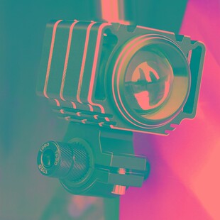 极速摩托车射灯扩展n支架黄龙地平线踏板车灯改装架电动车前挡泥