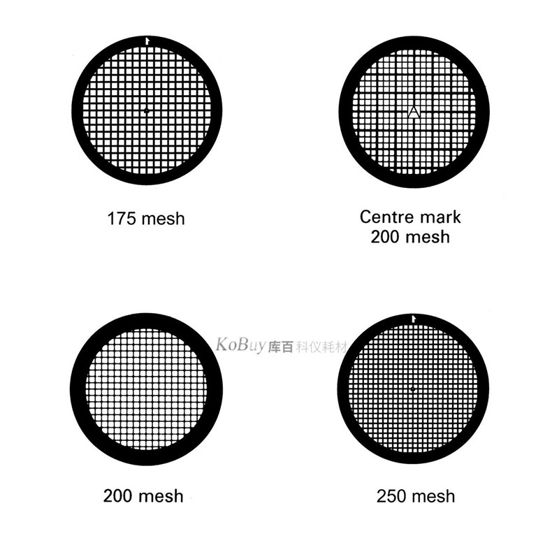 极速Ti材质h方孔TEM钛网50目至400目25个/盒