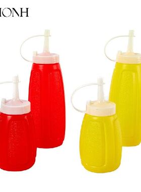 极速2Pcs 150/300ML Plastic Oil Bottle Sauce OAnd Vinegar Sal