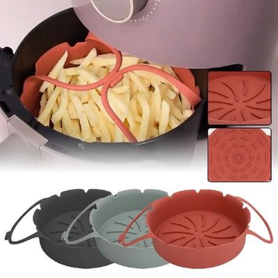 极速Reusable Accessories Non-SAtick Basket Air Fryer Silicon
