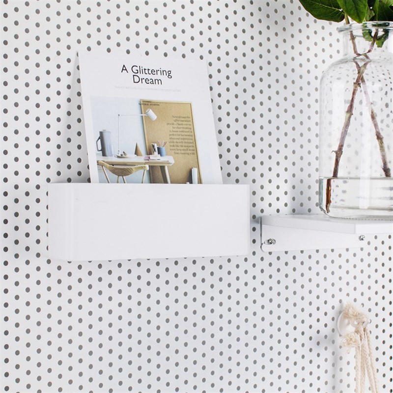 极速长方形置物架 铁艺ins收纳装饰洞洞板书架T摆台配件北欧厨房