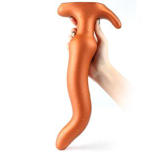 极速newSuper Long Silicone Anal Dildo Huge Soft BUutt Plug E