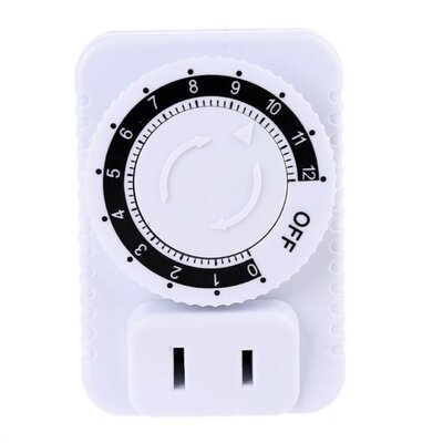 极速AC 110V/220V 12 Hour Mechanical US Plug SwQitch Timer So