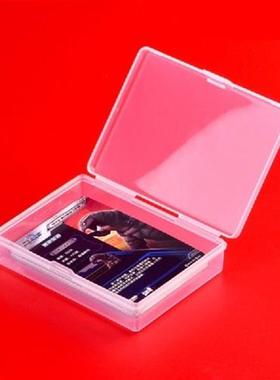 极速2pcs Transparent Plastyic Box Playing Card for CASE