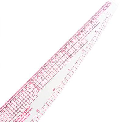 极速Multdifunction 6501 Plastic French Curve Sewing Ruler