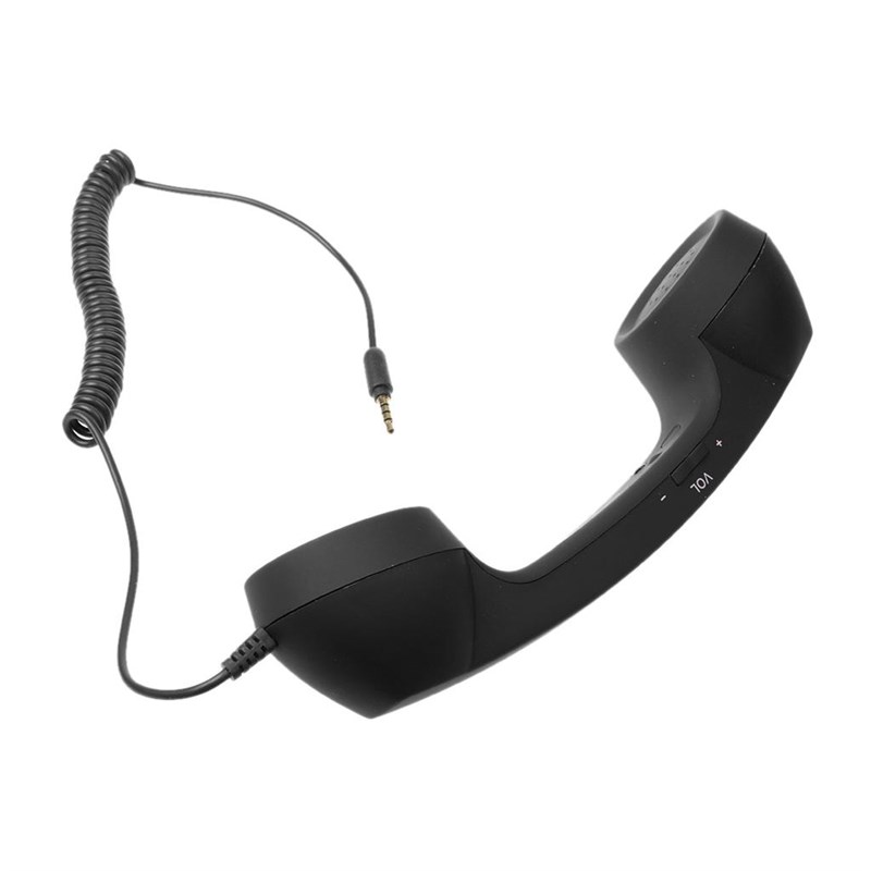 极速3.5mm Retro Telephone Handset,ClassicM Cell Phone Receiv