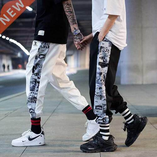 极速Joggers Anime Prints Sweatpants for Men 2022 Fashion ren