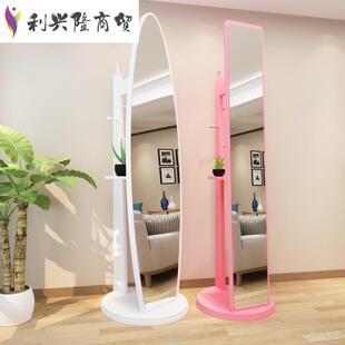 极速轻奢镜c生子全身转落地旋穿镜家用女卧室衣化妆站立方形储物