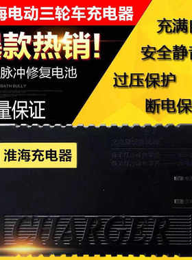 极速原装淮海电动三轮车电瓶充电器48V20AAH60V40A72V50A48V60A35