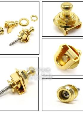 极速Elaectric guitar non slip strap buckle cowEPS folk strap