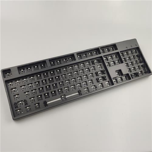 极速天一Ty87i键104键下灯位rgb热插拔套件客制化键盘单模有线音