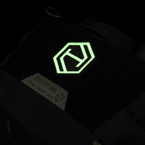 极速Hexard 六角LOGO夜X光刺绣臂章